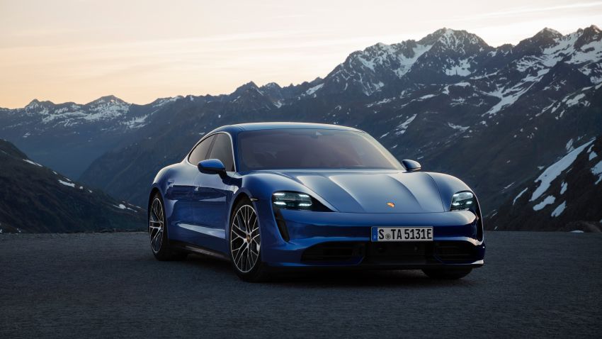 Porsche Taycan diperkenalkan – model elektrik penuh dengan kuasa hingga 761 PS dan 1,050 Nm tork 1011145