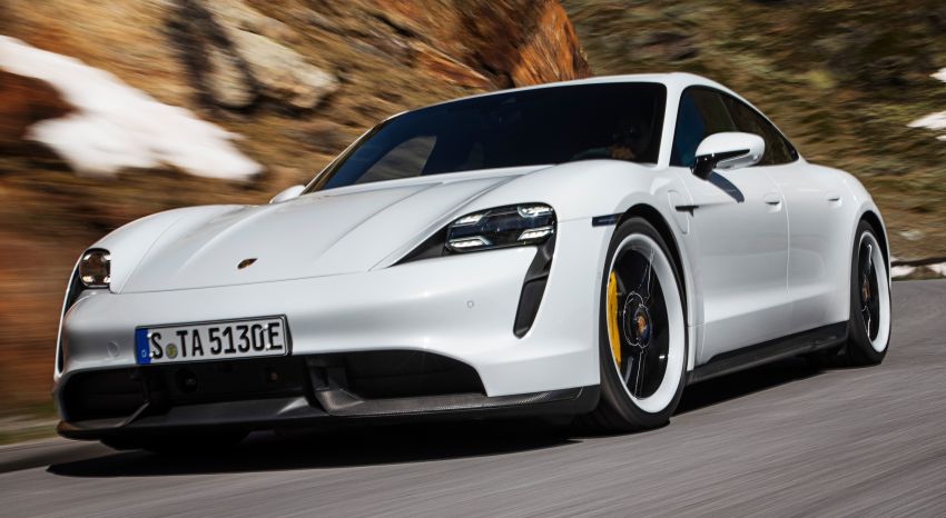 Porsche Taycan diperkenalkan – model elektrik penuh dengan kuasa hingga 761 PS dan 1,050 Nm tork 1011139
