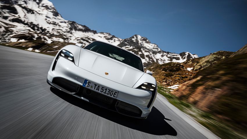 Porsche Taycan diperkenalkan – model elektrik penuh dengan kuasa hingga 761 PS dan 1,050 Nm tork 1011140