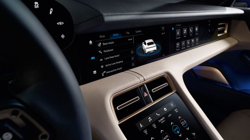Porsche Taycan diperkenalkan – model elektrik penuh dengan kuasa hingga 761 PS dan 1,050 Nm tork 1011119