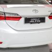 GALLERY: 2019 Toyota Corolla 1.8G versus 2018 Altis