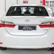 GALLERY: 2019 Toyota Corolla 1.8G versus 2018 Altis