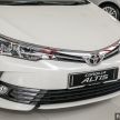 GALLERY: 2019 Toyota Corolla 1.8G versus 2018 Altis