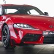 A90 Toyota GR Supra launched in Malaysia – 3.0 litre turbo straight-six; 340 PS and 500 Nm; from RM568k