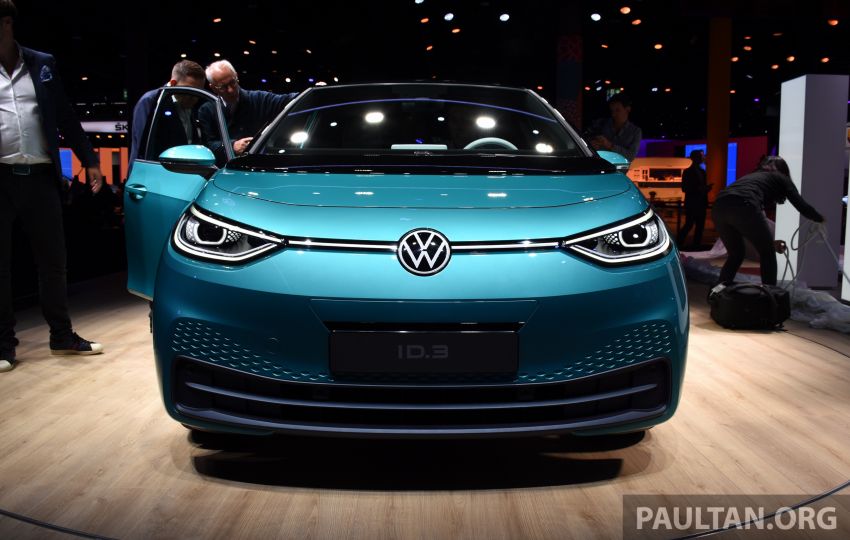 Volkswagen ID.3 pure electric car debuts – rear-wheel drive, up to 550 km range; from RM138k in Germany 1011639