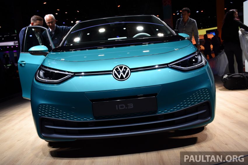 Volkswagen ID.3 pure electric car debuts – rear-wheel drive, up to 550 km range; from RM138k in Germany 1011641