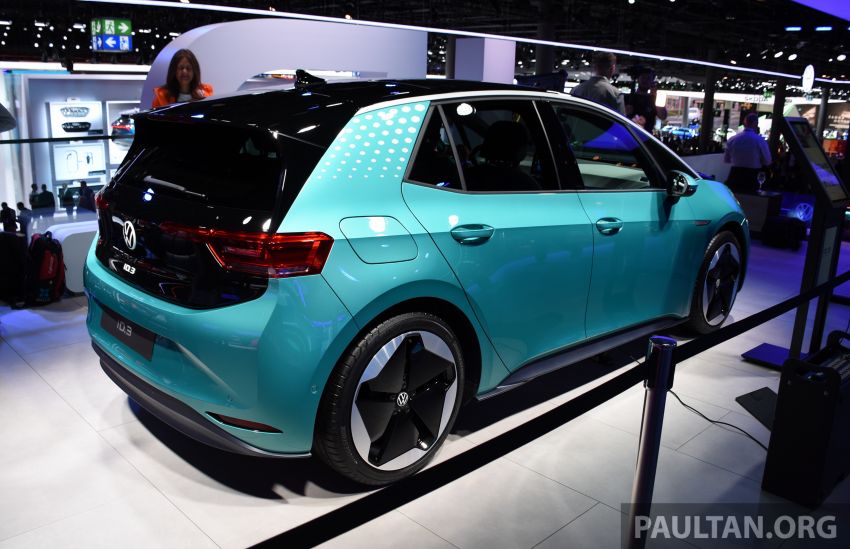Volkswagen ID.3 pure electric car debuts – rear-wheel drive, up to 550 km range; from RM138k in Germany 1011646