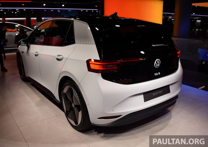 Volkswagen ID.3 pure electric car debuts – rear-wheel drive, up to 550 km range; from RM138k in Germany 1011647
