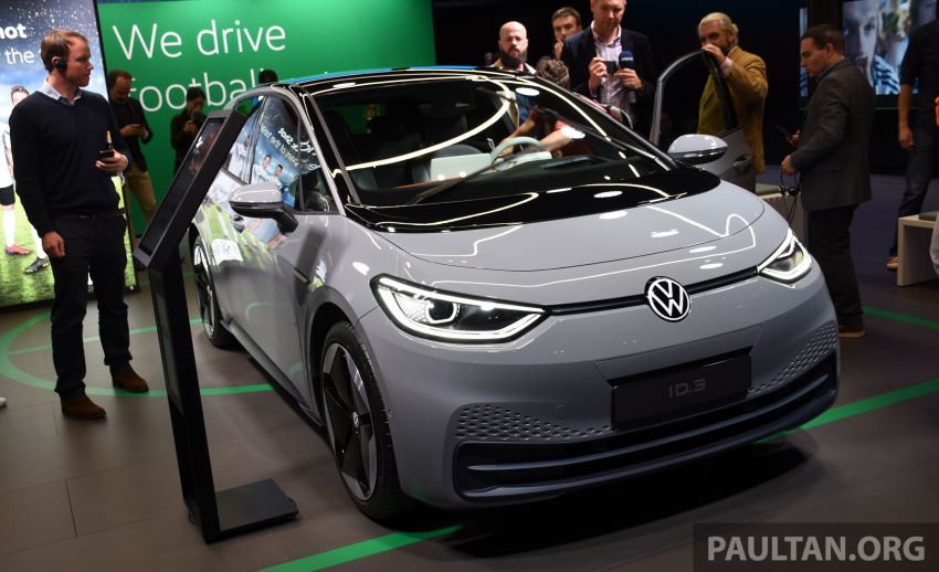 Volkswagen ID.3 pure electric car debuts – rear-wheel drive, up to 550 km range; from RM138k in Germany 1011659