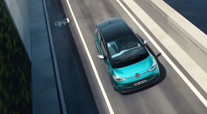 Volkswagen ID.3 pure electric car debuts – rear-wheel drive, up to 550 km range; from RM138k in Germany 1012252