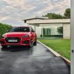 2020 B9 Audi RS4 Avant facelift – 17% more efficient
