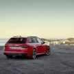 2020 B9 Audi RS4 Avant facelift – 17% more efficient