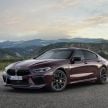 F93 BMW M8 Gran Coupé: four-door coupé with 625 hp