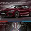 F93 BMW M8 Gran Coupé: four-door coupé with 625 hp