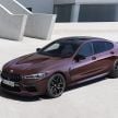 F93 BMW M8 Gran Coupé: four-door coupé with 625 hp