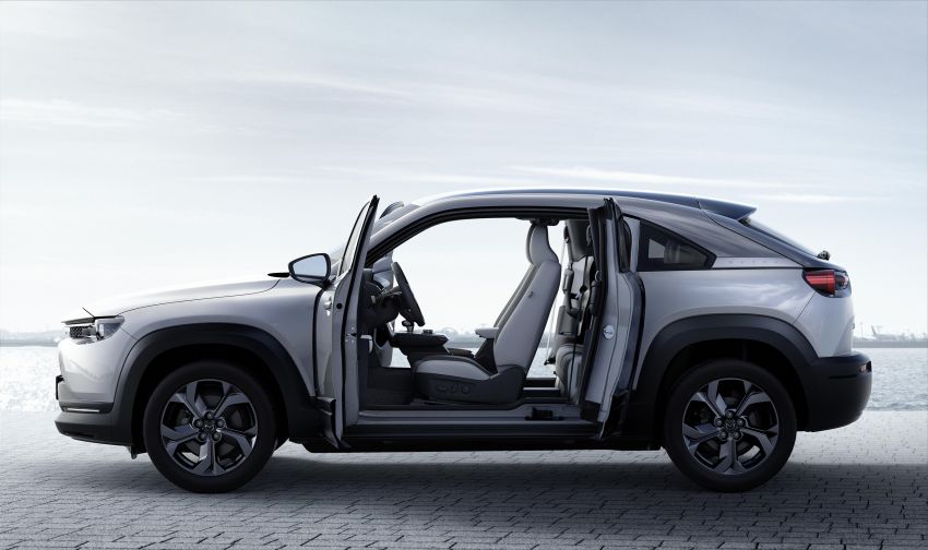 Tokyo 2019: Mazda MX-30 didedahkan – SUV elektrik sepenuhnya, 141 hp/265 Nm, jarak gerak 209 km 1034091