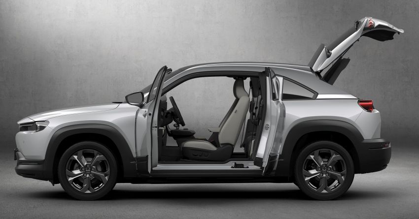 Tokyo 2019: Mazda MX-30 didedahkan – SUV elektrik sepenuhnya, 141 hp/265 Nm, jarak gerak 209 km 1034046