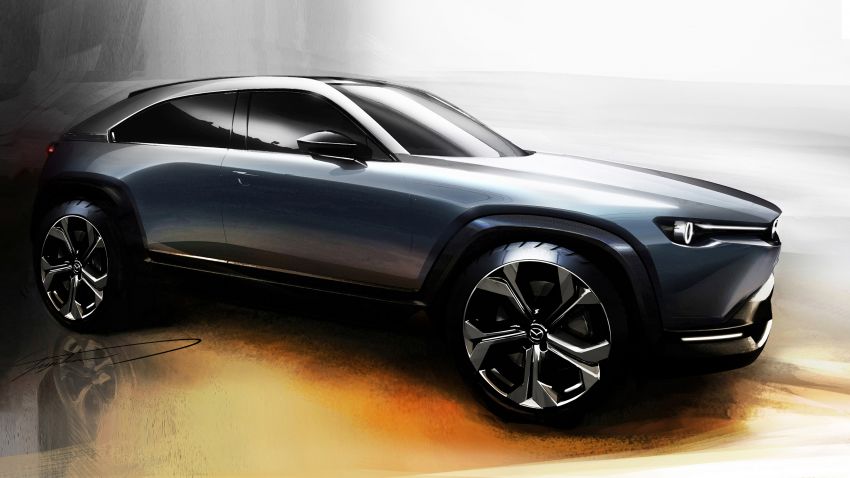 Tokyo 2019: Mazda MX-30 didedahkan – SUV elektrik sepenuhnya, 141 hp/265 Nm, jarak gerak 209 km 1034140