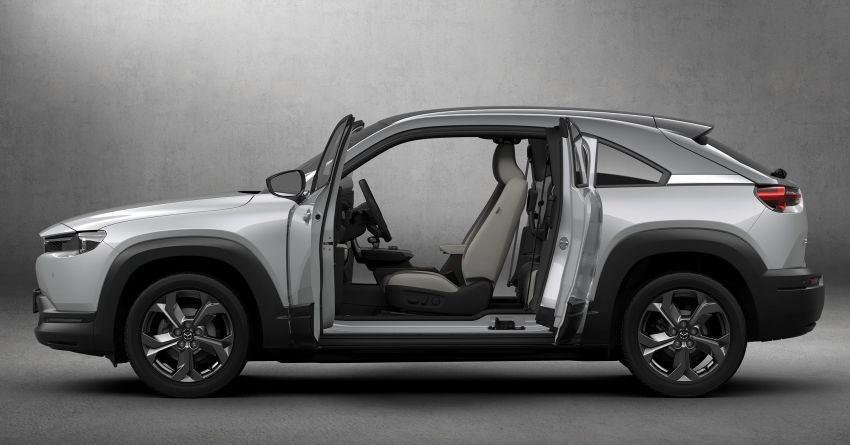 Tokyo 2019: Mazda MX-30 – brand’s first EV debuts with 141 hp, 264 Nm, 209 km EV range, suicide doors! 1033823