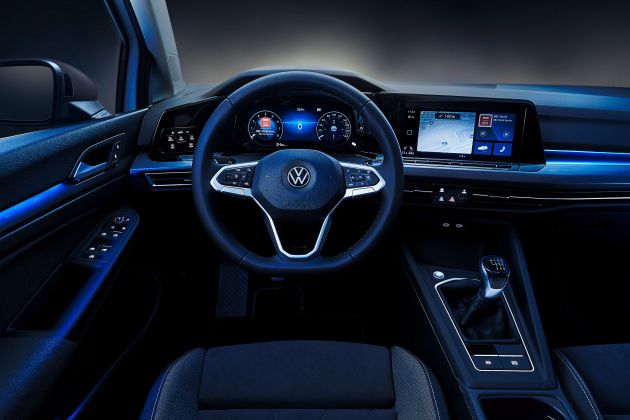 Volkswagen Golf Mk8 officially debuts – redesigned inside and out, new technologies, mild hybrid engines