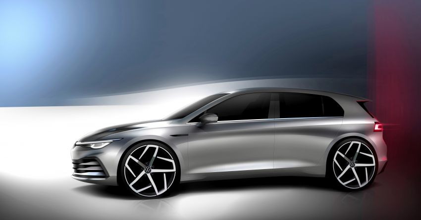 Volkswagen Golf Mk8 officially debuts – redesigned inside and out, new technologies, mild hybrid engines 1035545