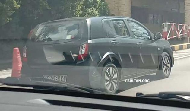 SPYSHOTS: Perodua Axia “wagon” going up Genting – upcoming D55L B-segment SUV mule on test?