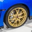 Tokyo 2019: Subaru WRX STI EJ20 Final Edition on display – limited to 555 units; 308 PS and 422 Nm