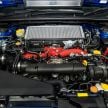 Tokyo 2019: Subaru WRX STI EJ20 Final Edition on display – limited to 555 units; 308 PS and 422 Nm