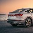 Audi e-tron Sportback – SUV coupe EV 355 hp, 561 Nm