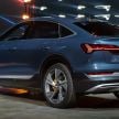Audi e-tron Sportback – SUV coupe EV 355 hp, 561 Nm