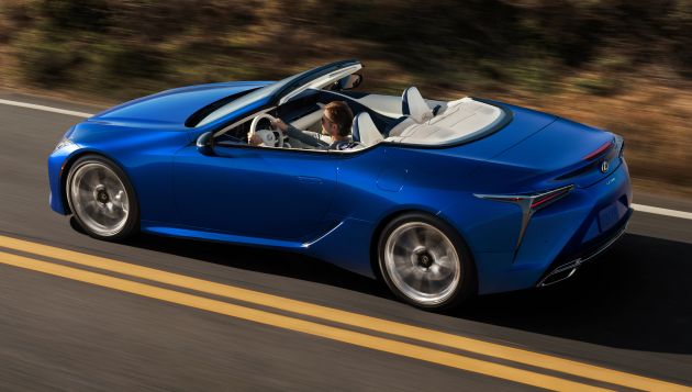 Lexus LC 500 Convertible – open-top stunner debuts