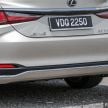 REVIEW: 2019 Lexus ES 250 in Malaysia, from RM296k