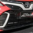 GALLERY: 2019 Toyota Corolla Altis GR Sport on show at Thailand Motor Expo – 140 PS 1.8L; from RM138k