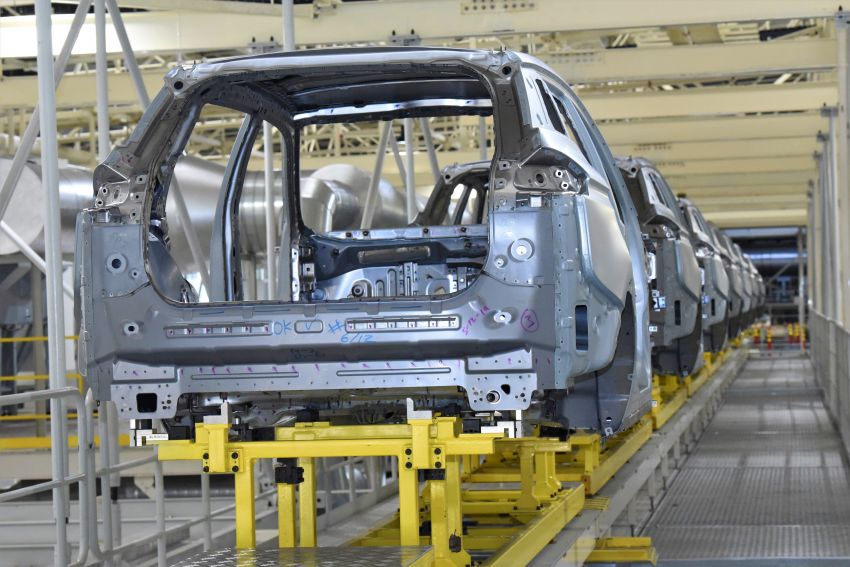 2020 Proton X70 CKD rolls out of Tanjung Malim plant – launch soon, right-hand drive exports planned 1059775