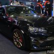 TAS 2020: Toyota 86 Black Limited Concept and AE86 Sprinter Trueno GT-Apex Black Limited on display