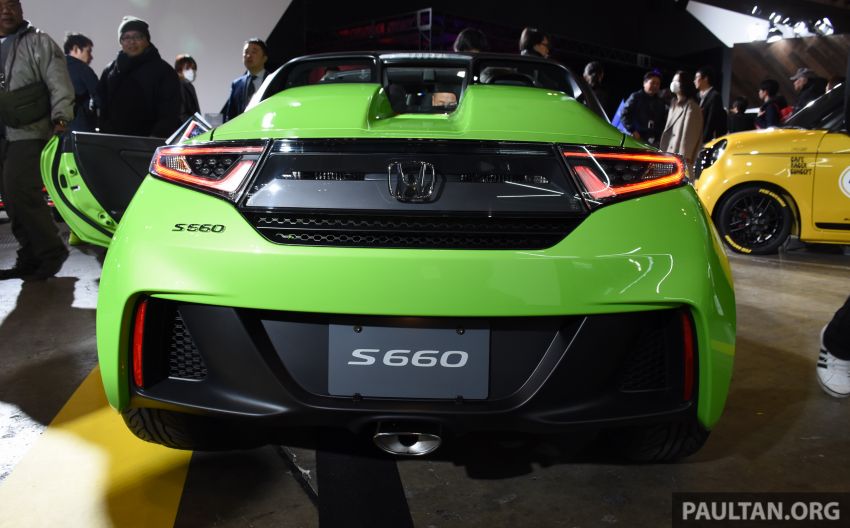 TAS 2020: Facelifted Honda S660 sports car debuts 1068747