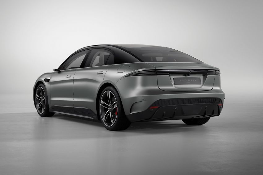 Sony Vision-S concept car unveiled at CES 2020; dual-motor powertrain, provision for Level 4 self-driving 1065603
