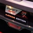 TAS 2020: Suzuki Swift Sport Katana Edition revealed