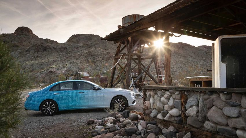 Mercedes-Benz E-Class W213 facelift – perincian awal 1072337