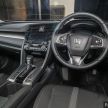 Honda Civic 2020 diperkenalkan secara rasmi di M’sia – dengan Honda Sensing, harga bermula RM113,600