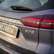 2020 Proton X70 CKD launched in Malaysia – Volvo 7DCT, +15 Nm, 13% better economy; RM95k to RM123k