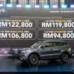 2020 Proton X70 CKD launched in Malaysia – Volvo 7DCT, +15 Nm, 13% better economy; RM95k to RM123k