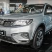 2020 Proton X70 CKD – first car to use MARii EEV label