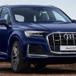 2020 Audi Q7 facelift launched in Thailand – two 45 TDI quattro diesel variants offered; priced from RM653k