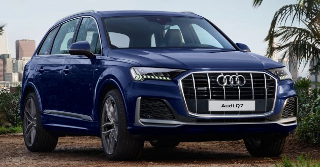2020 Audi Q7 facelift launched in Thailand – two 45 TDI quattro diesel variants offered; priced from RM653k