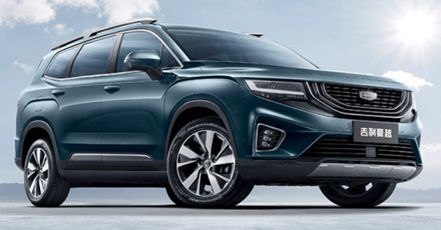 2020 Geely Haoyue VX11 – more photos of 7-seat SUV