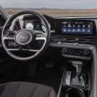 2021 Hyundai Elantra, Elantra Hybrid debut – four-door coupe style, dual-screen setup, 64-colour LED lights!
