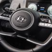 2021 Hyundai Elantra, Elantra Hybrid debut – four-door coupe style, dual-screen setup, 64-colour LED lights!