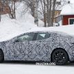 SPIED: Mercedes-Benz EQE electric sedan on video!