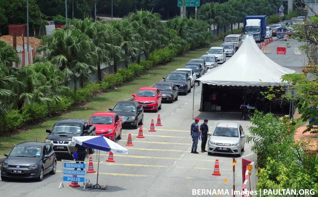 As interstate travel resumes in Malaysia, Oct 11, police say all roadblocks at state borders will end at midnight